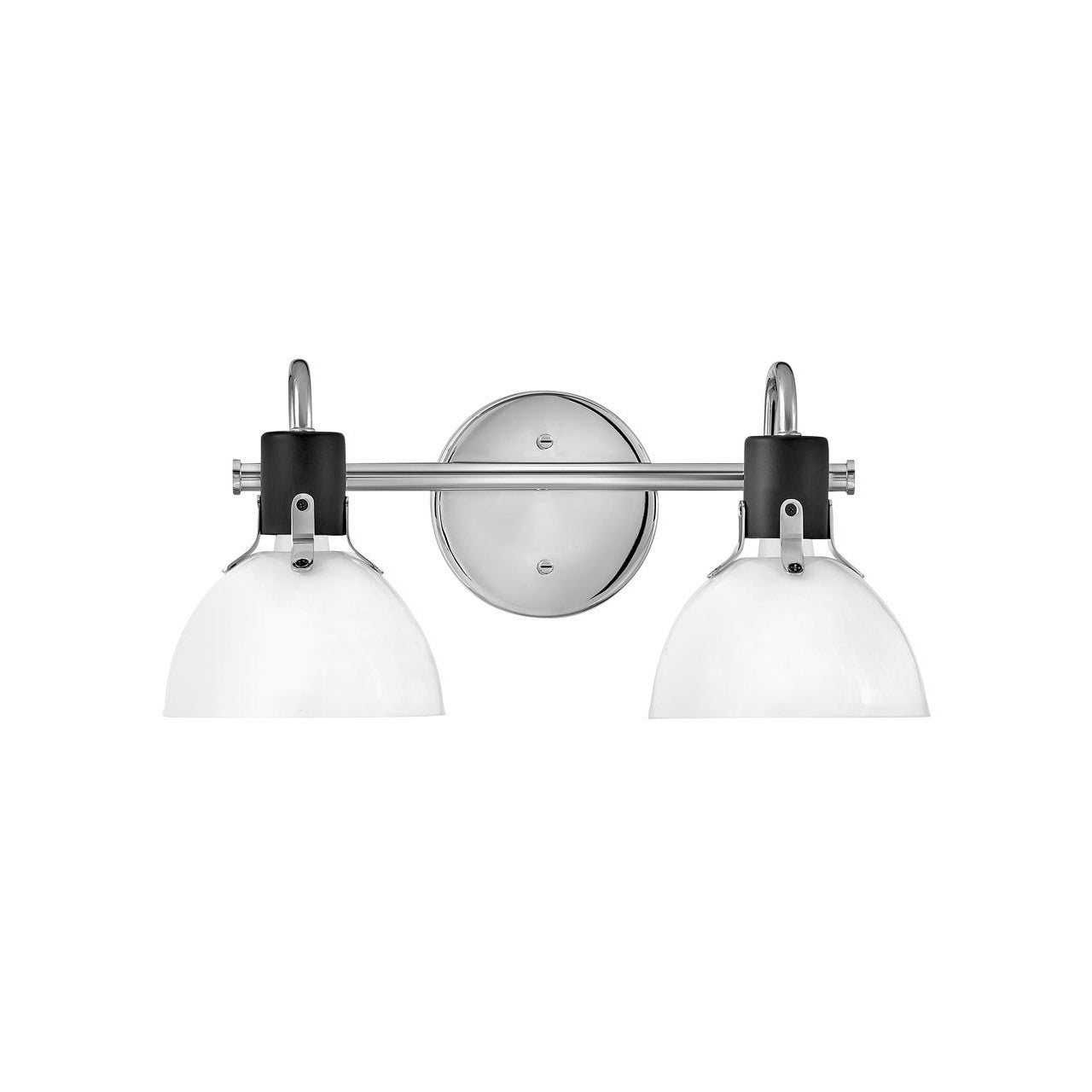 Bath Argo - Two Light Vanity-Hinkley Lighting-HINKLEY-51112CM-Bathroom LightingChrome with Black accents-1-France and Son