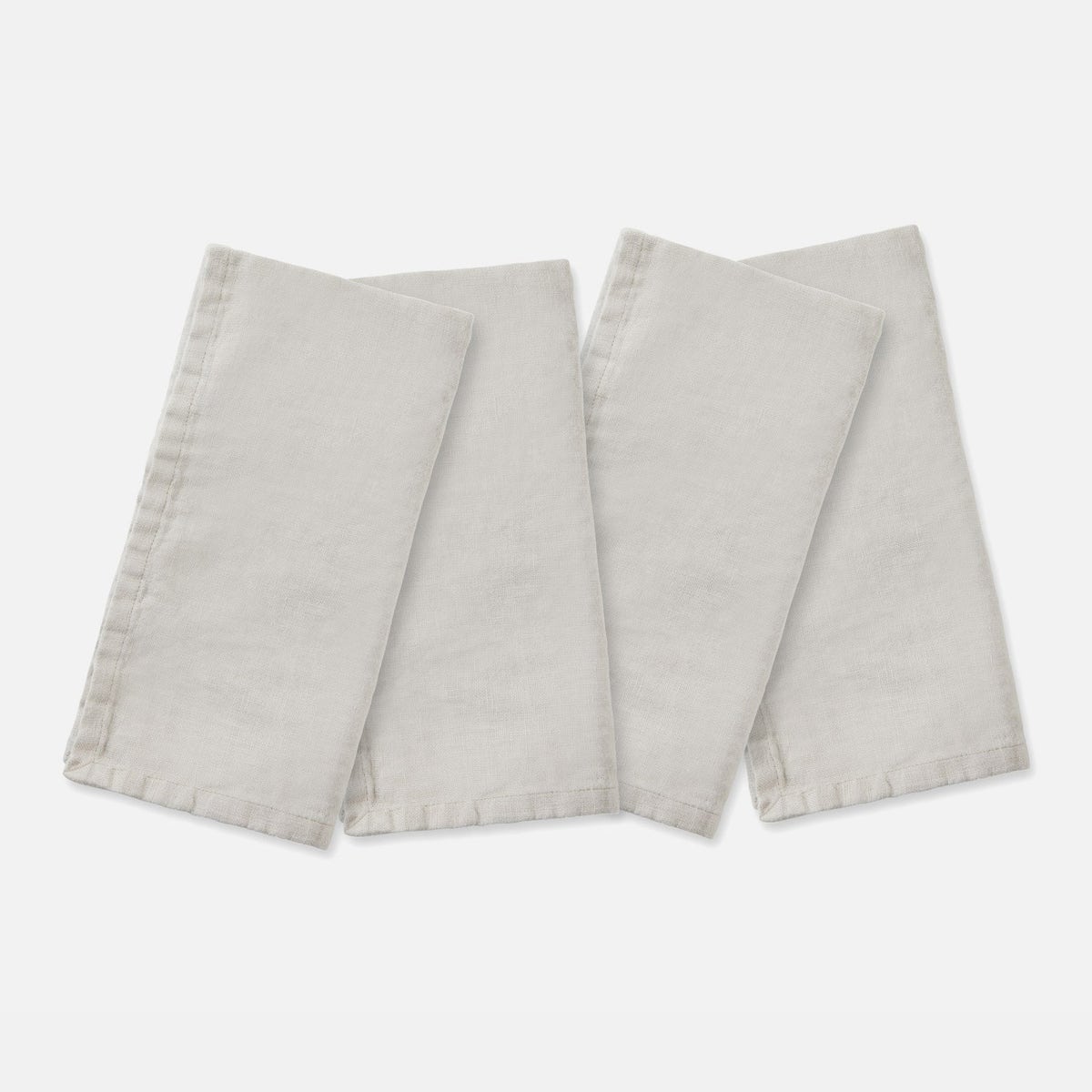 Montague Light Gray Napkin Linen 20"X20" Pack/4