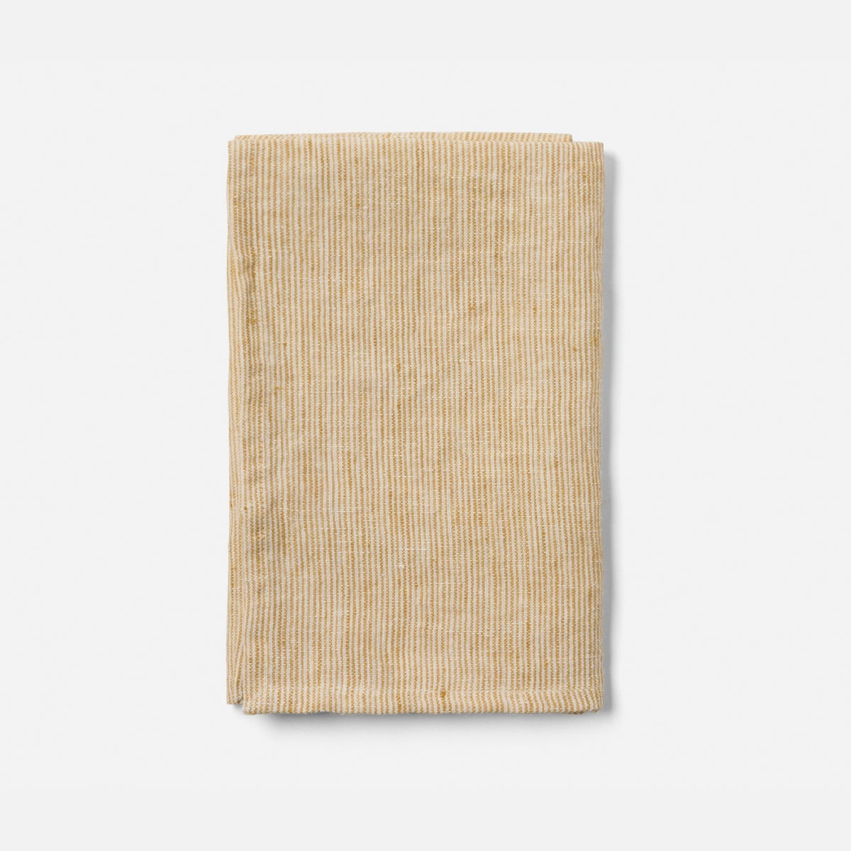 Saunton Tan/White Pinstripe Napkin Linen 20"X20" Pack/4