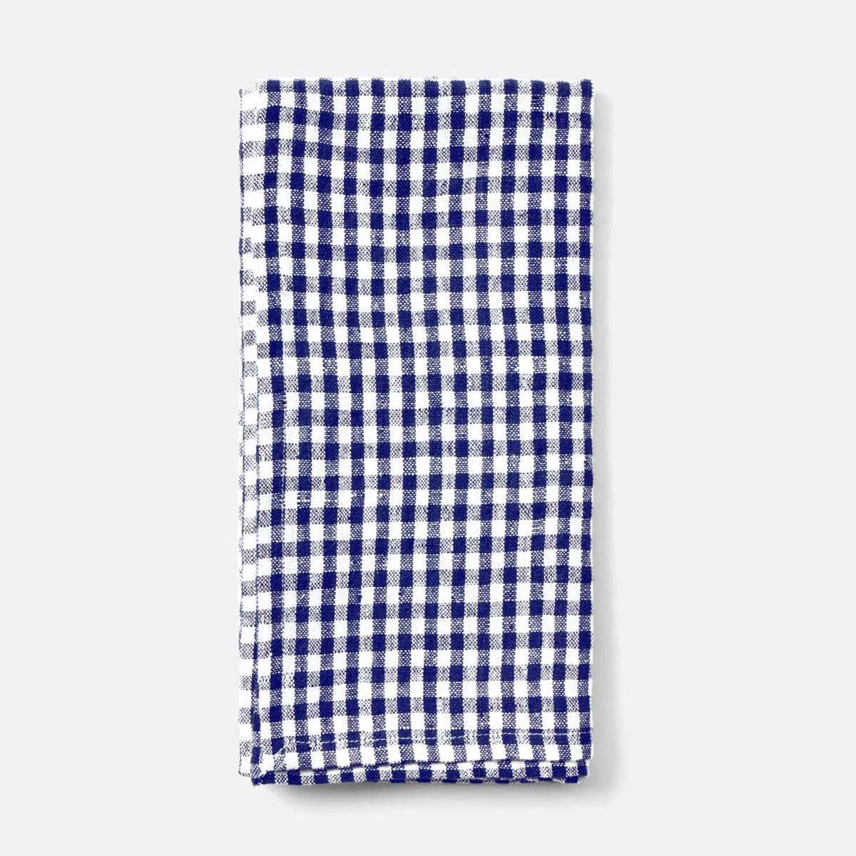 Blake Navy/White Gingham Napkin 20X20 Pack/4