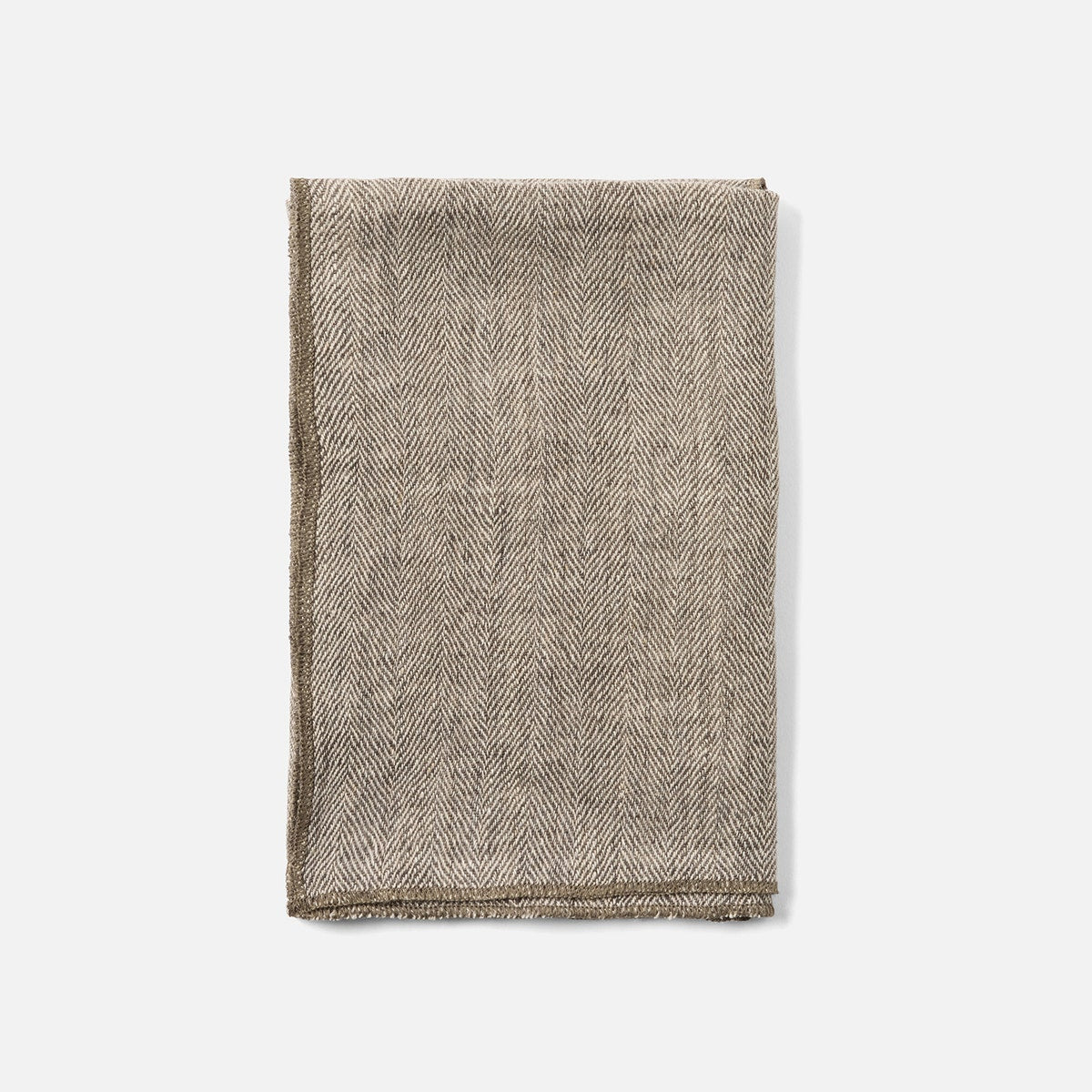 Derren Olive Kitchen Towel Linen 20"X28" Pack/2