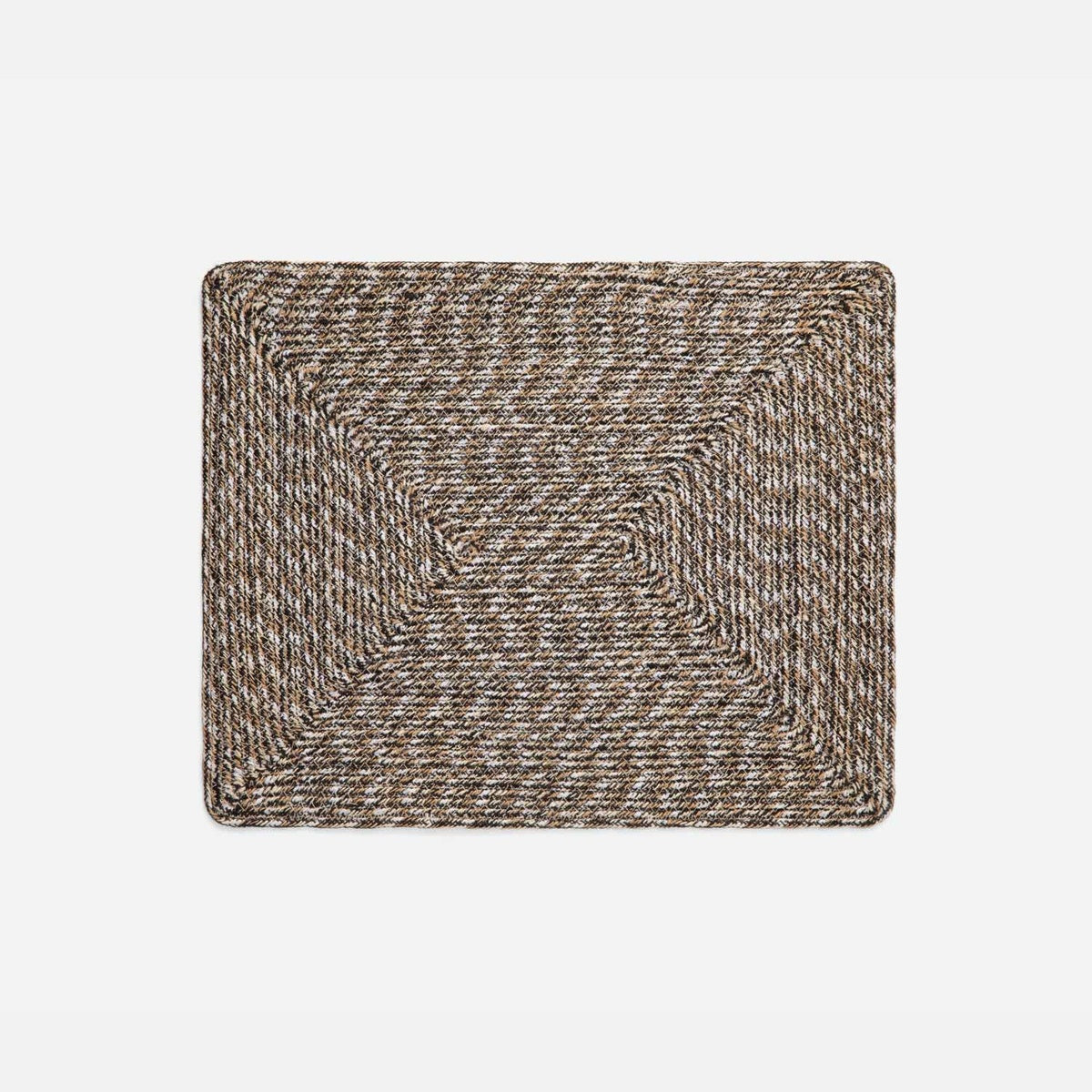 Atticus Rectangular Espresso Placemat Jute Pack/4