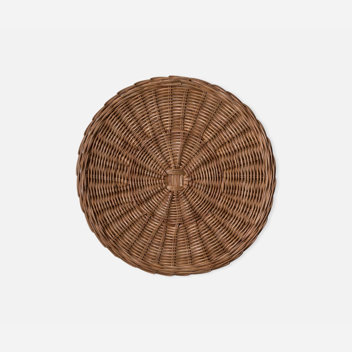 Tisbury Honey Rattan Round Placemat Pack/4