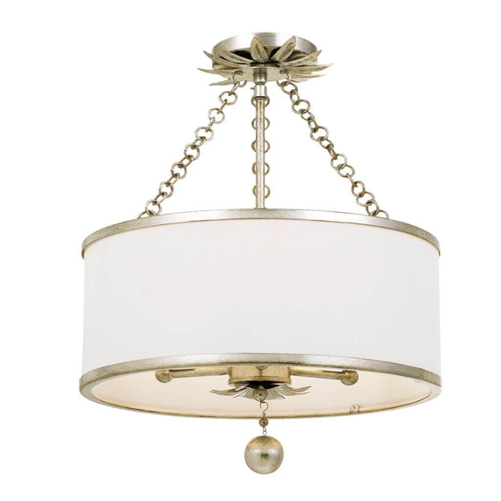 Broche 3 Light Semi-Flush-Crystorama Lighting Company-CRYSTO-513-SA_CEILING-Flush MountsAntique Silver-4-France and Son