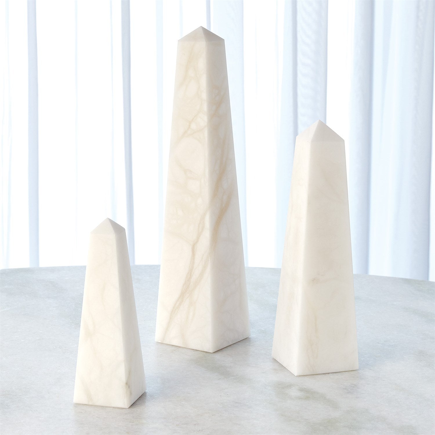 Alabaster Obelisk-Global Views-GVSA-3.31612-Decor-2-France and Son