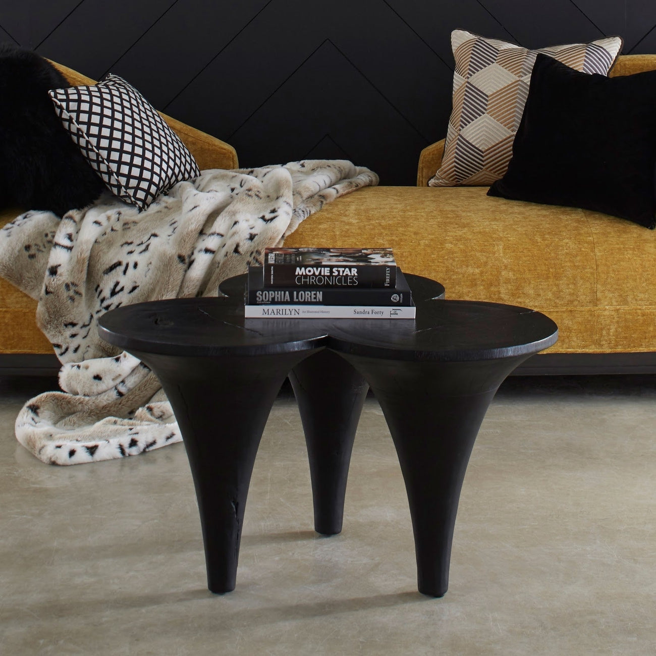 Marley Coffee Table-Phillips Collection-PHIL-TH94484-Coffee TablesBurnt-2-France and Son