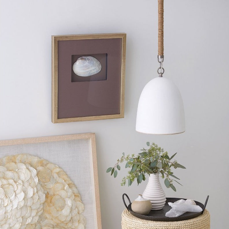 Nash Pendant Ceiling Light-Hinkley Lighting-HINKLEY-3364HR-NV-PendantsHeirloom Brass with Navy Stripe-4-France and Son