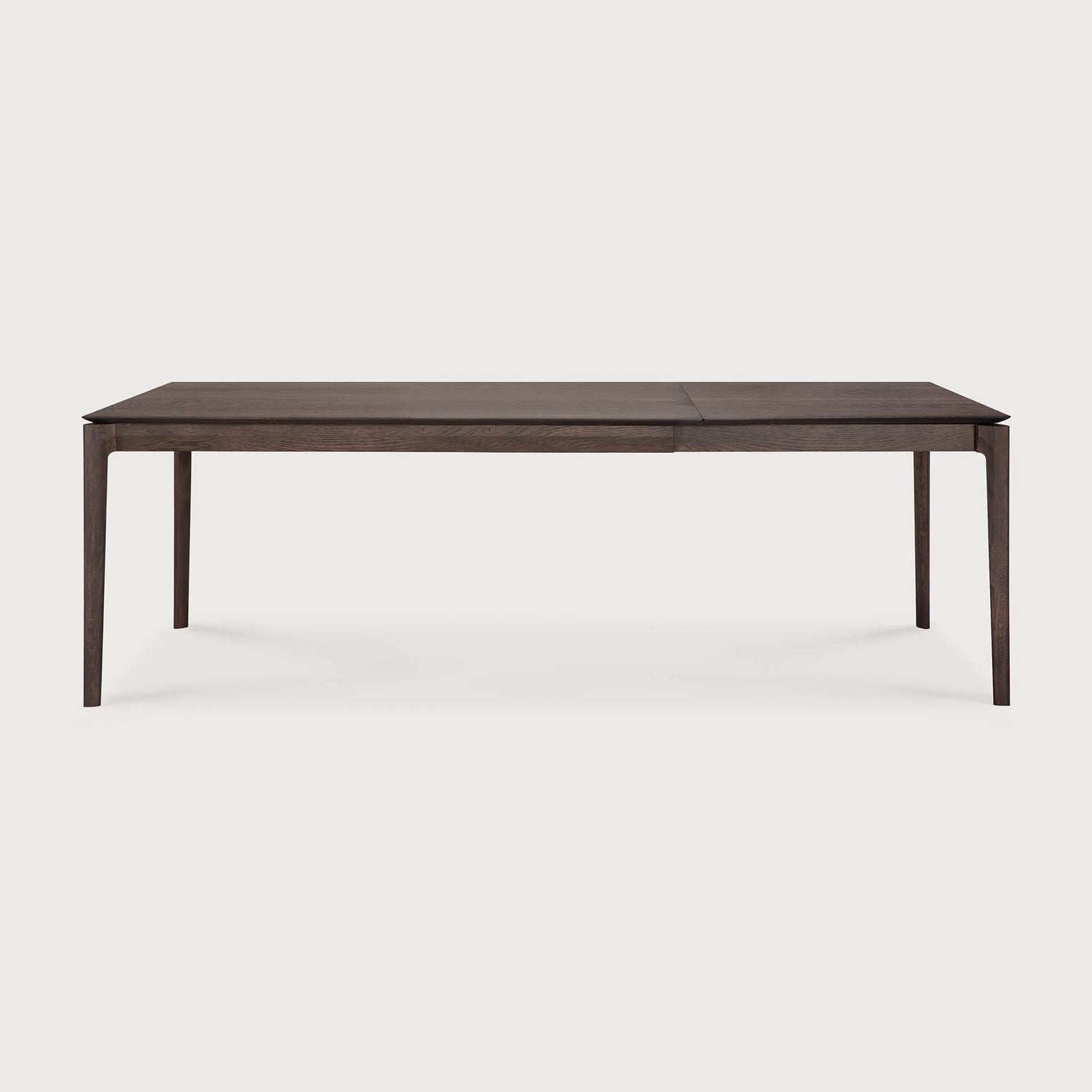 Bok Extendable Dining Table - 63/94.5 in, Varnished, Oak brown view