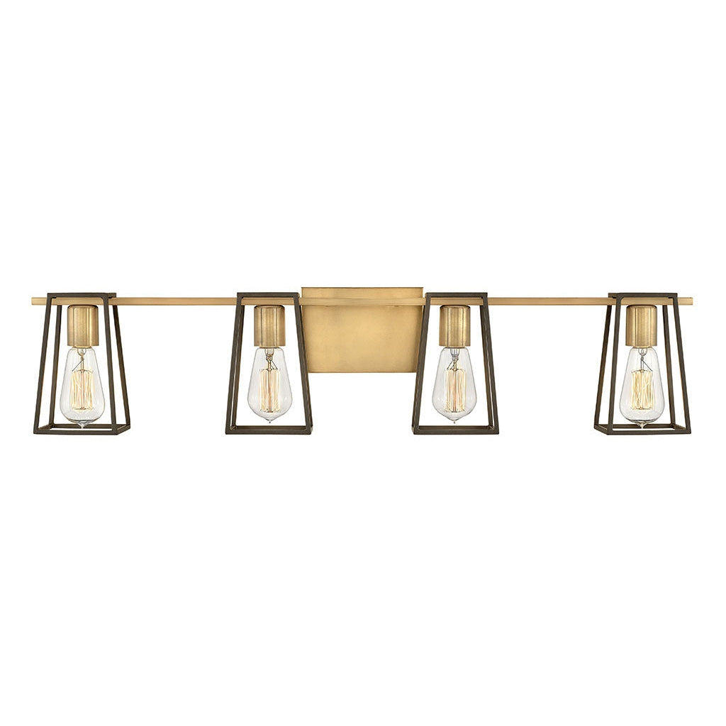 Bath Filmore - Four Light Vanity-Hinkley Lighting-HINKLEY-5164HB-Bathroom VanityHeritage Brass-2-France and Son