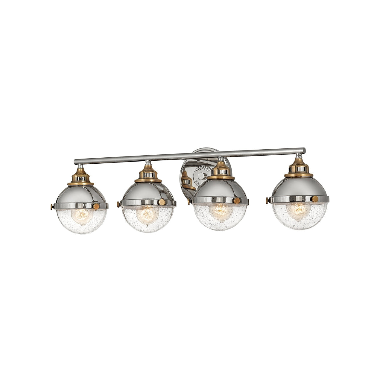 Bath Fletcher Four Light Vanity-Hinkley Lighting-HINKLEY-5174PN-1-Bathroom VanityPolished Nickel-1-France and Son