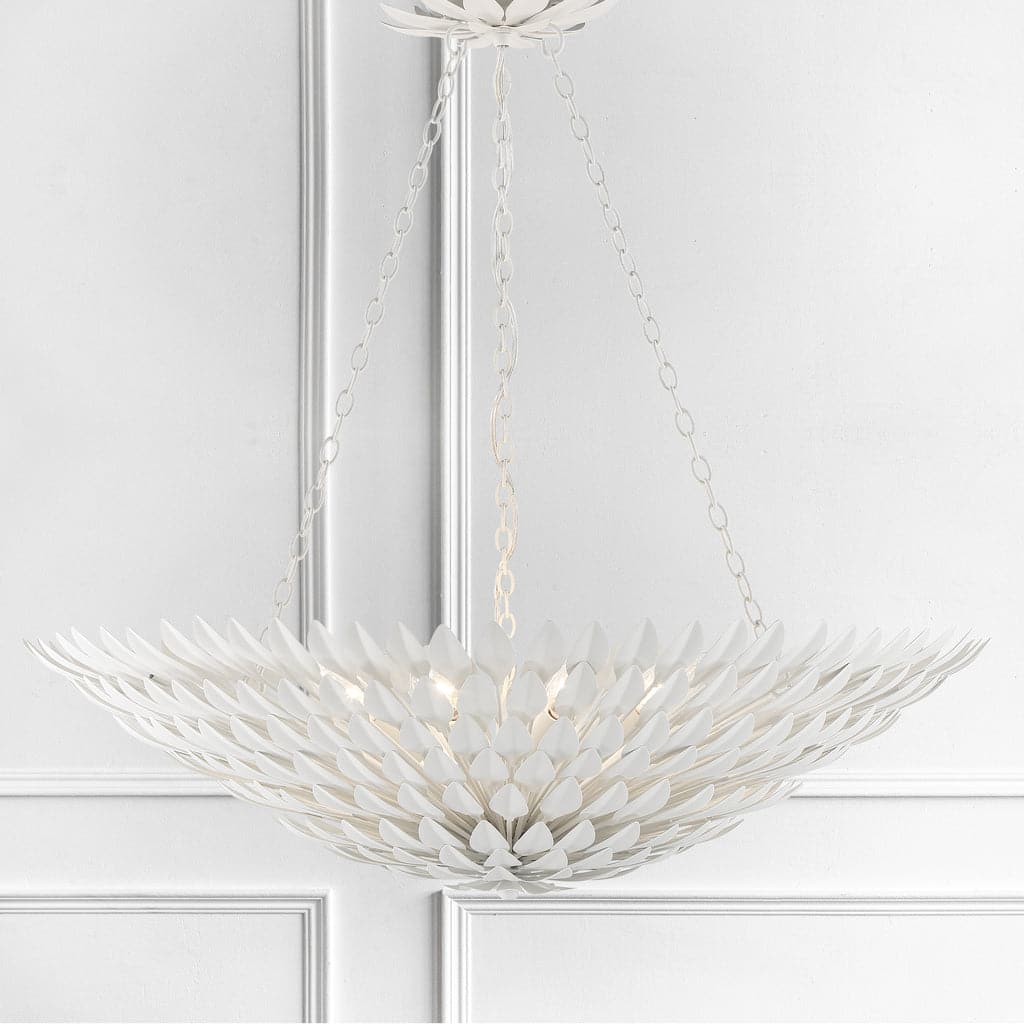 Broche 8 Light Chandelier-Crystorama Lighting Company-CRYSTO-519-MT-Chandeliers-2-France and Son