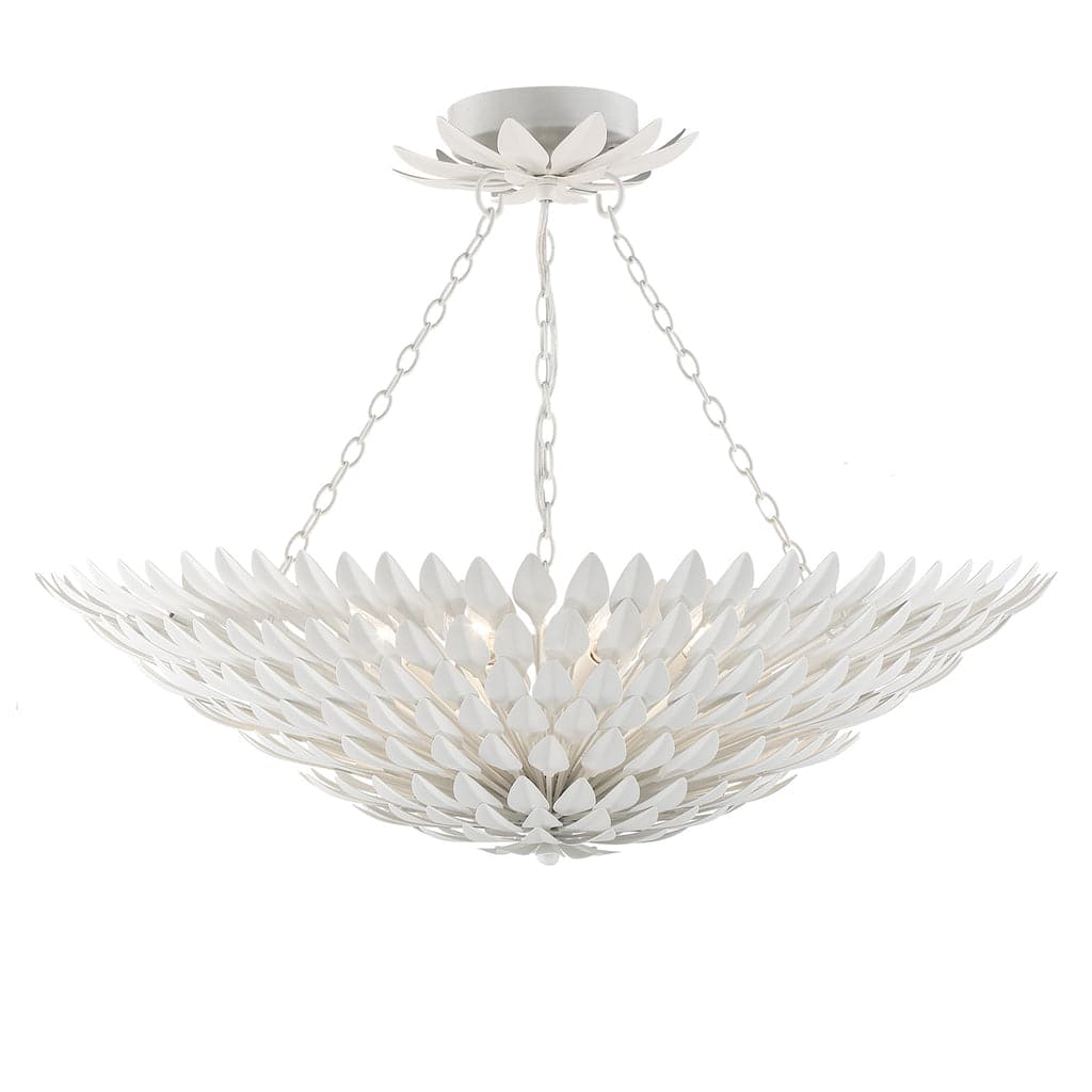 Broche 8 Light Semi-Flush-Crystorama Lighting Company-CRYSTO-519-MT_CEILING-Flush Mounts-1-France and Son