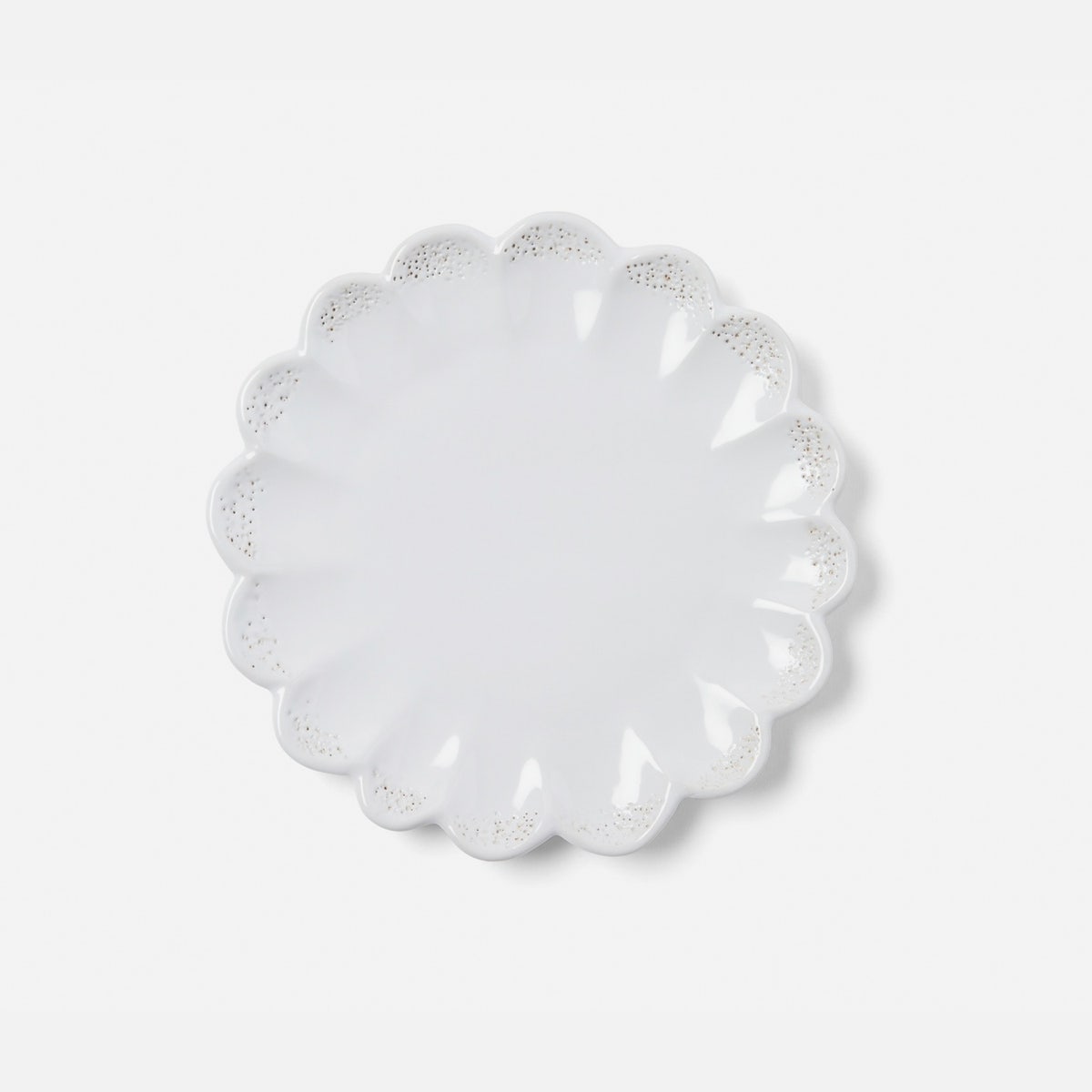 Camilla Cloud Gray Salad/Dessert Plate Stoneware Pack/4