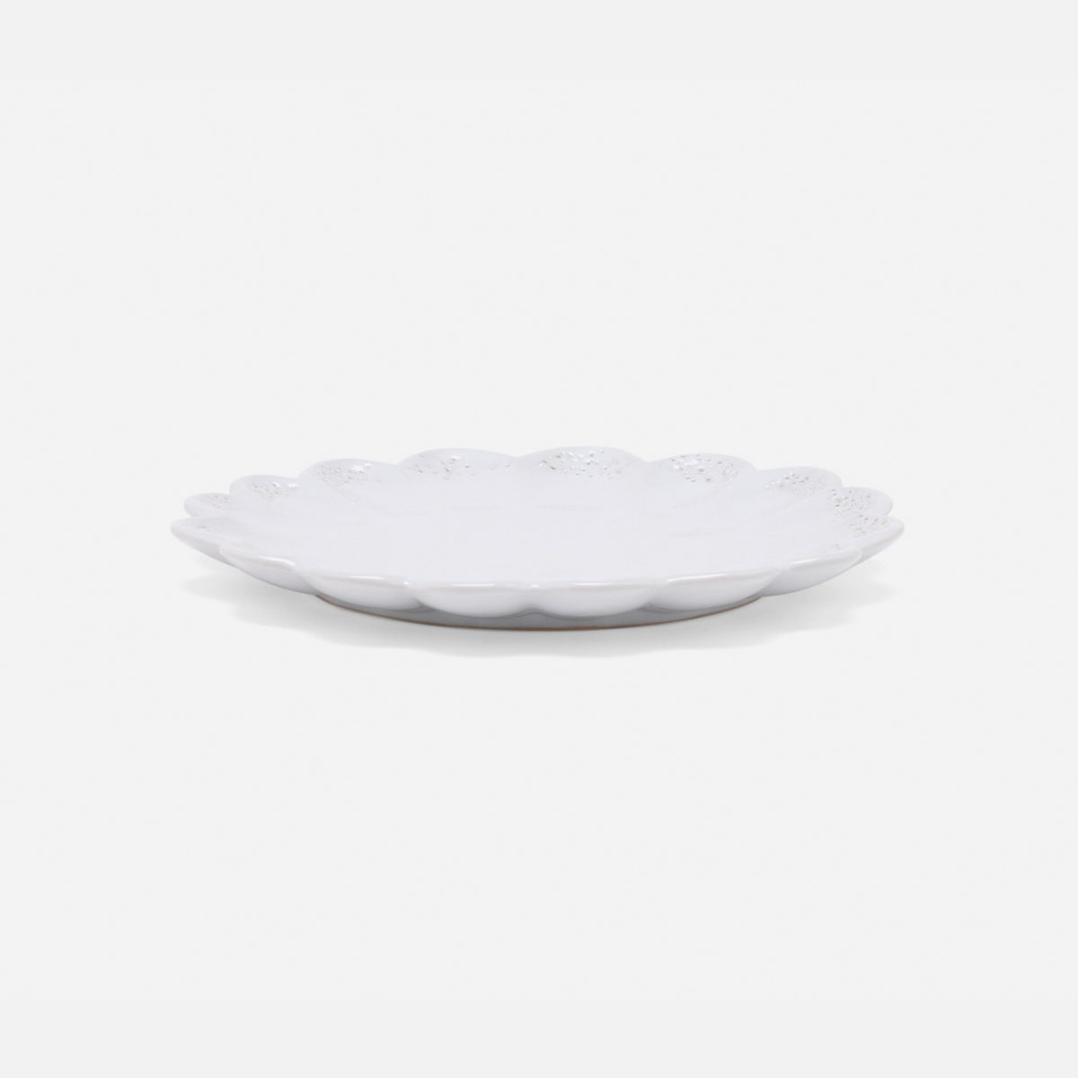 Camilla Cloud Gray Salad/Dessert Plate Stoneware Pack/4