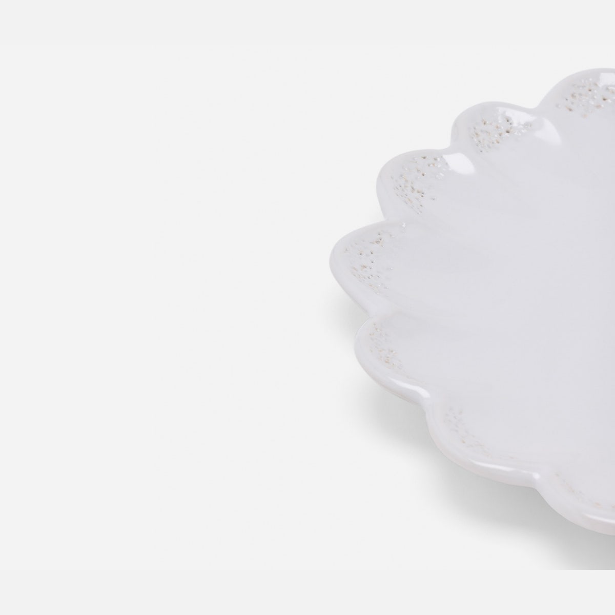 Camilla Cloud Gray Salad/Dessert Plate Stoneware Pack/4