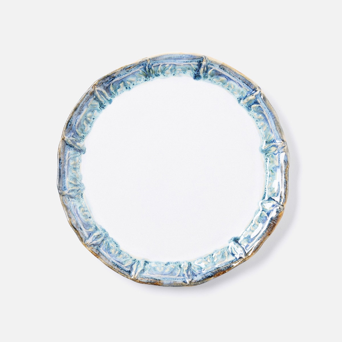 Delara Light Azure Dinner Plate Stoneware Pack/4