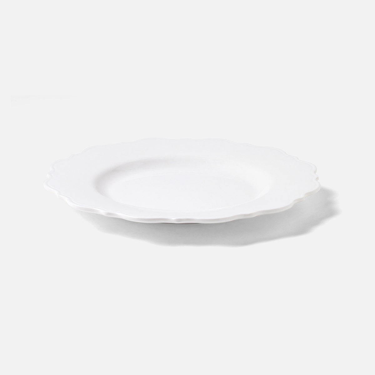 Laguna White Dinner Plate Melamine Pack/4