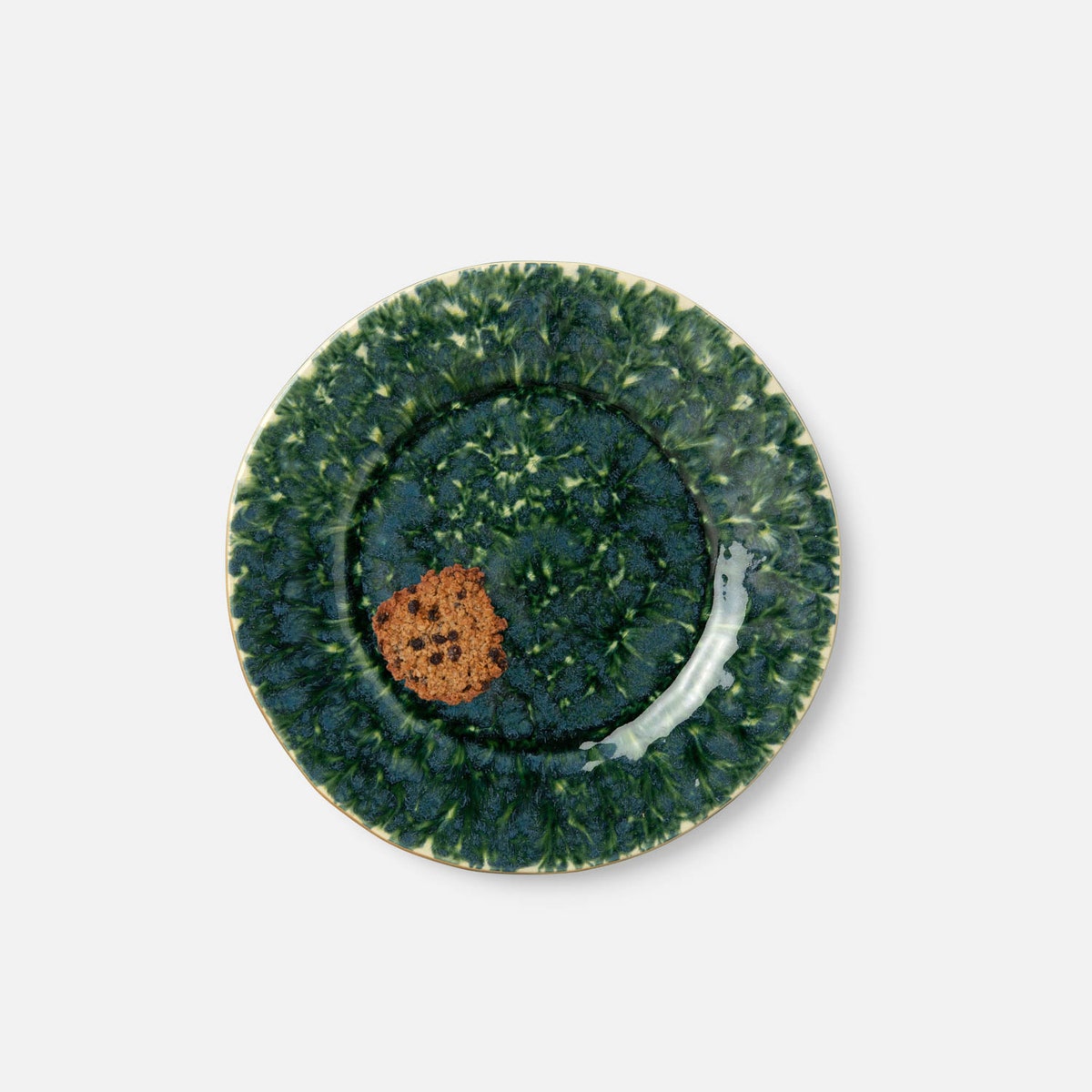 Bria Teal Reactive Salad/Dessert Plate Pack/4