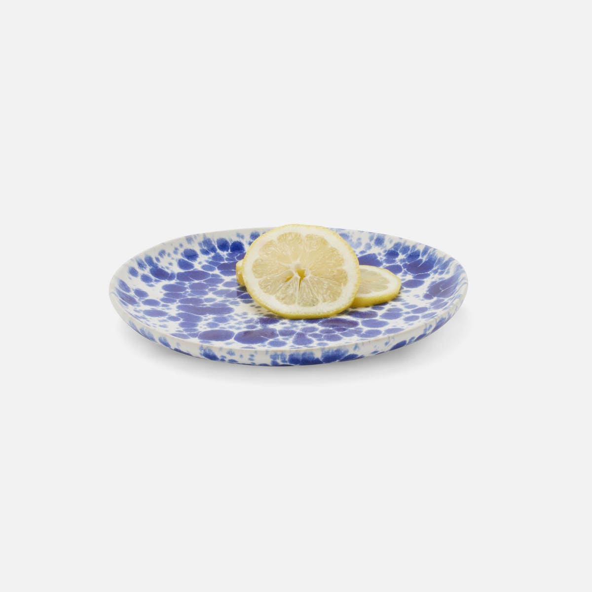 Marcel Royal Blue Splatter Bread Plate Pack/4