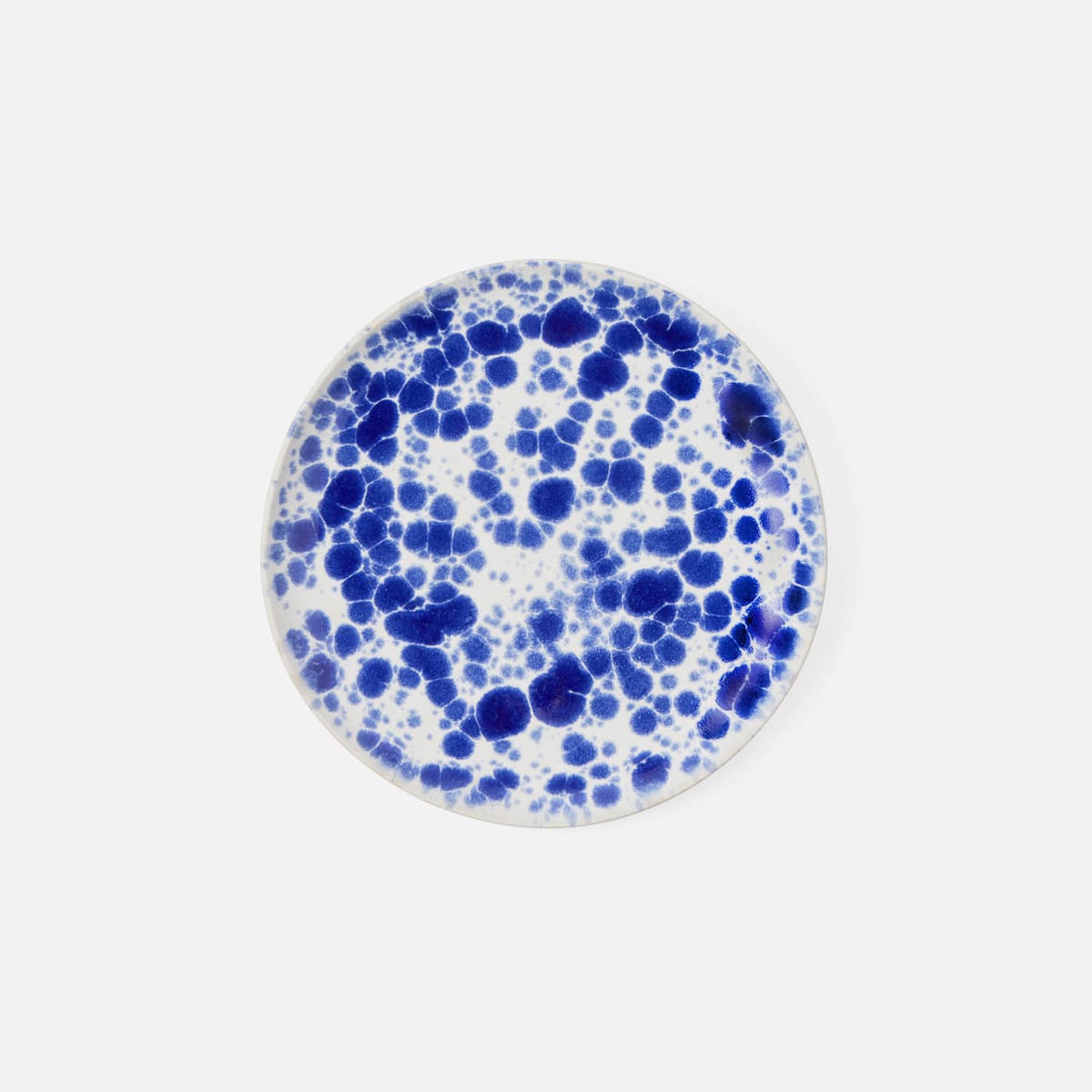 Marcel Royal Blue Splatter Bread Plate Pack/4