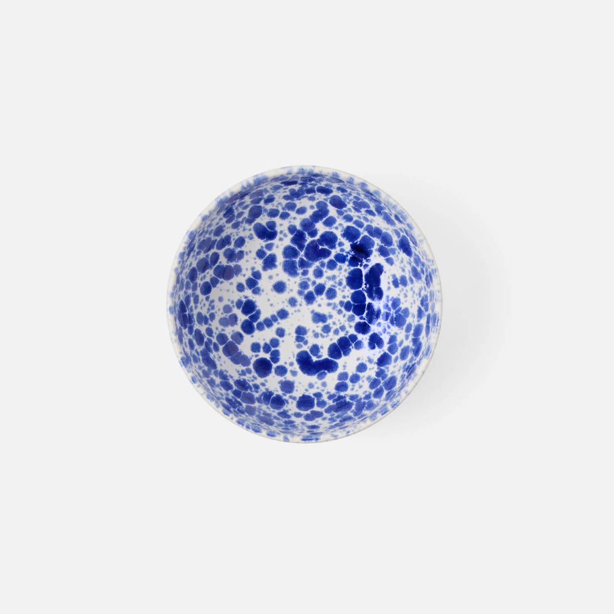 Marcel Royal Blue Splatter Cereal/Ice Cream Bowl Pack/4