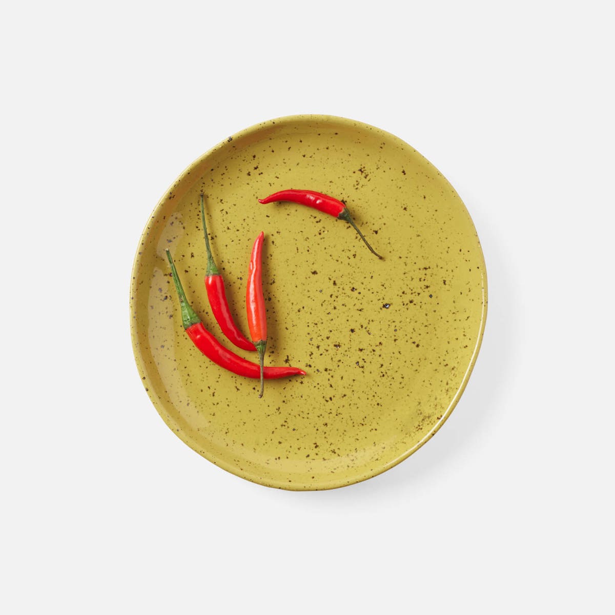 Marcus Chartreuse Salt Glaze Salad/Dessert Plate Stoneware Pack/4