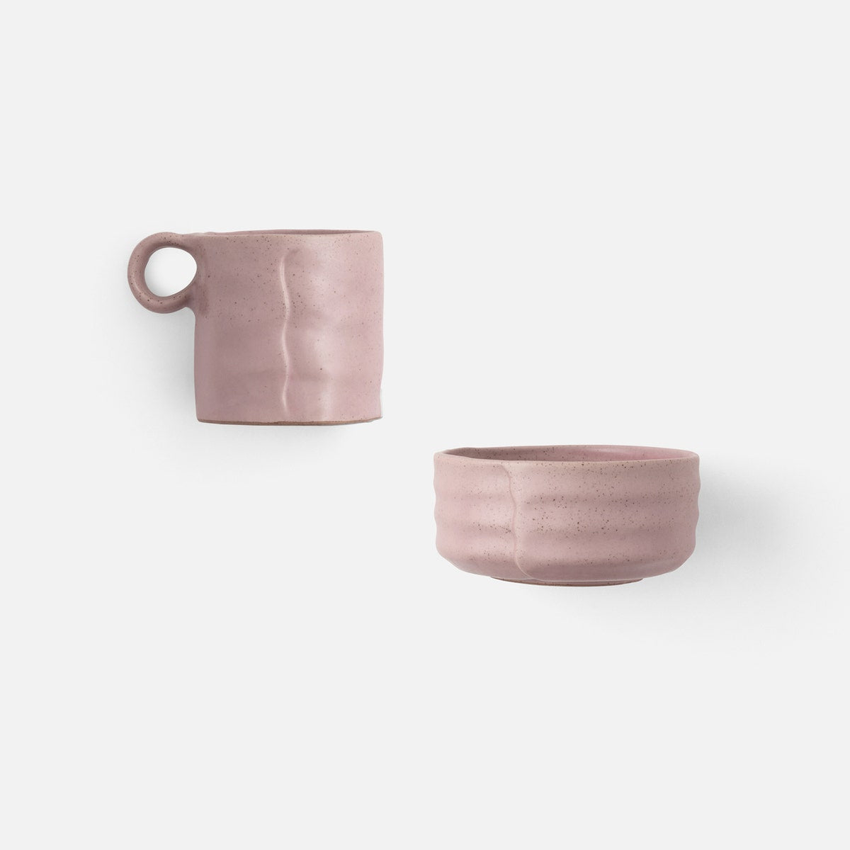 Lucas Matte Pink Mug Pack/4