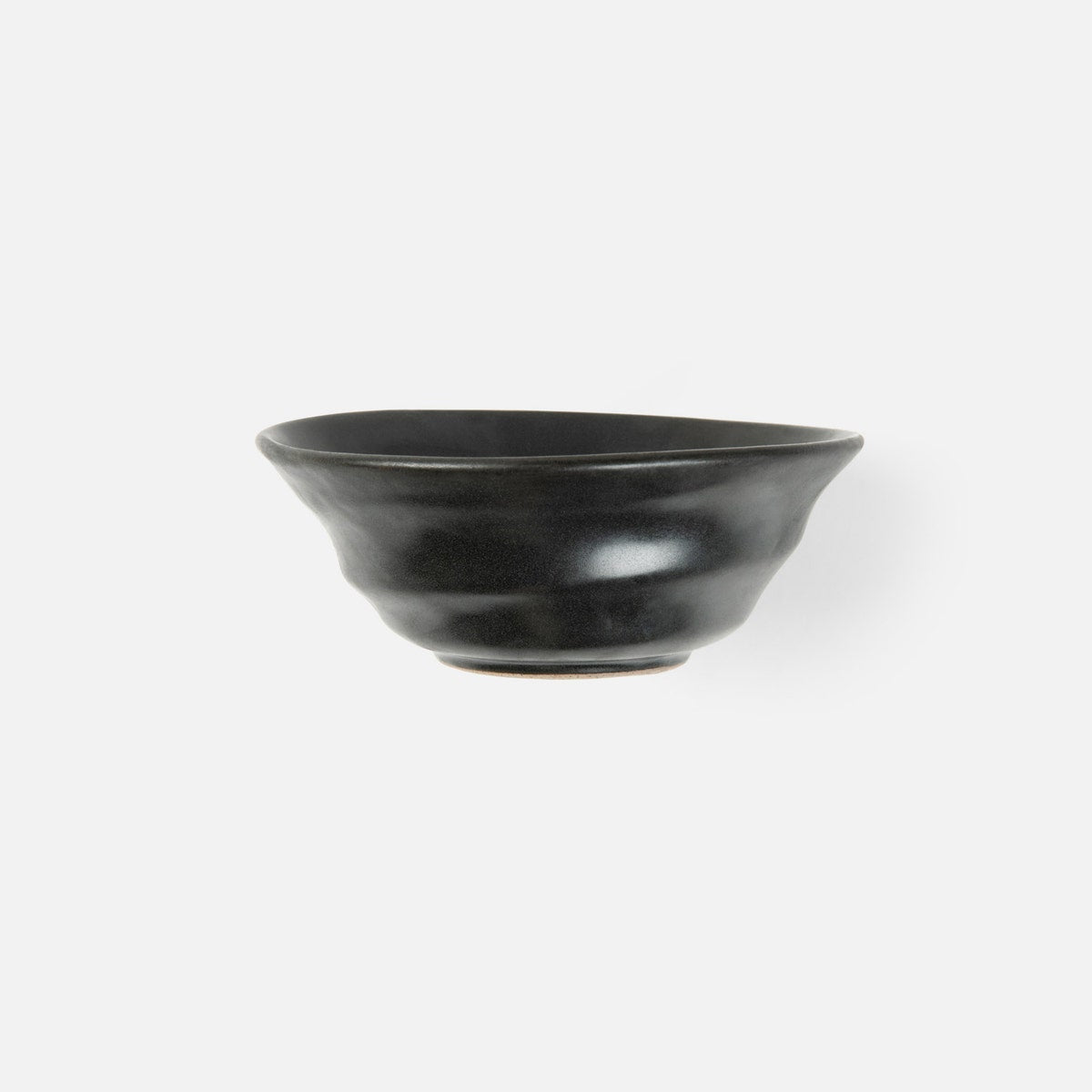 Marcus Black Glaze Cereal/Ice Cream Bowl Stoneware Pack/4