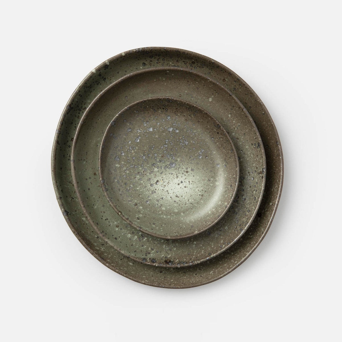 Marcus Gray Salt Glaze Salad/Dessert Plate Stoneware Pack/4