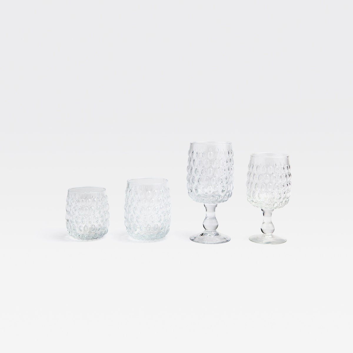 Claire Clear Wine Glass Hand Blown Pack/6