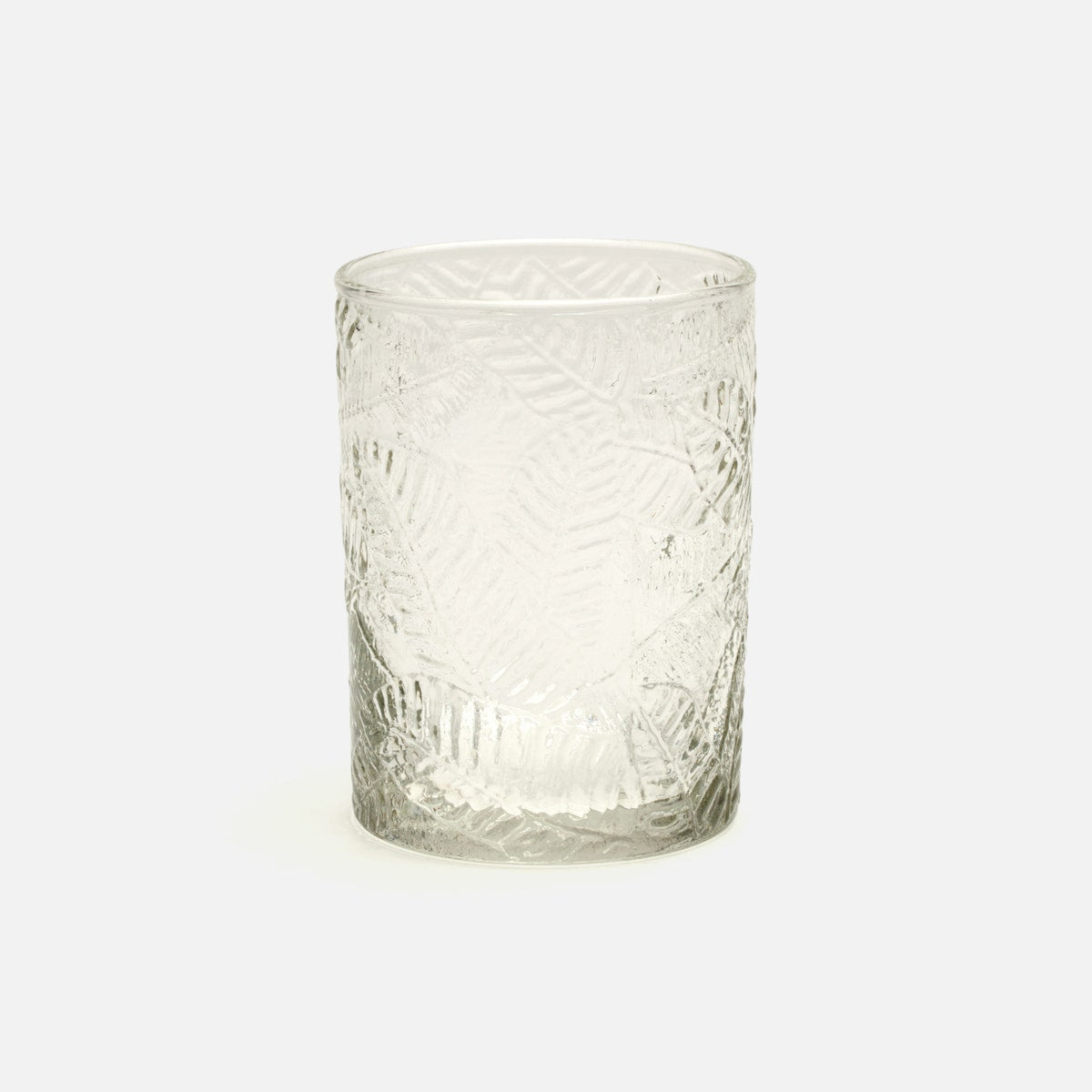 Peyton Clear Tumbler Glass Hand Blown Pack/6