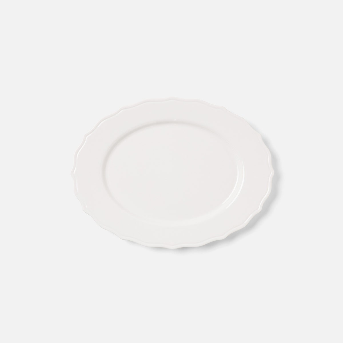 Laguna White Oval Serving Platter Melamine Large Pack/2