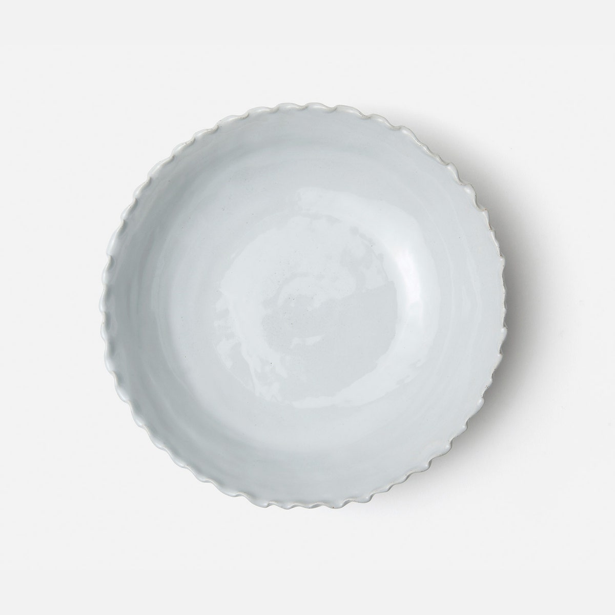 Adina Large Antique White Serving Bowls Pack/2