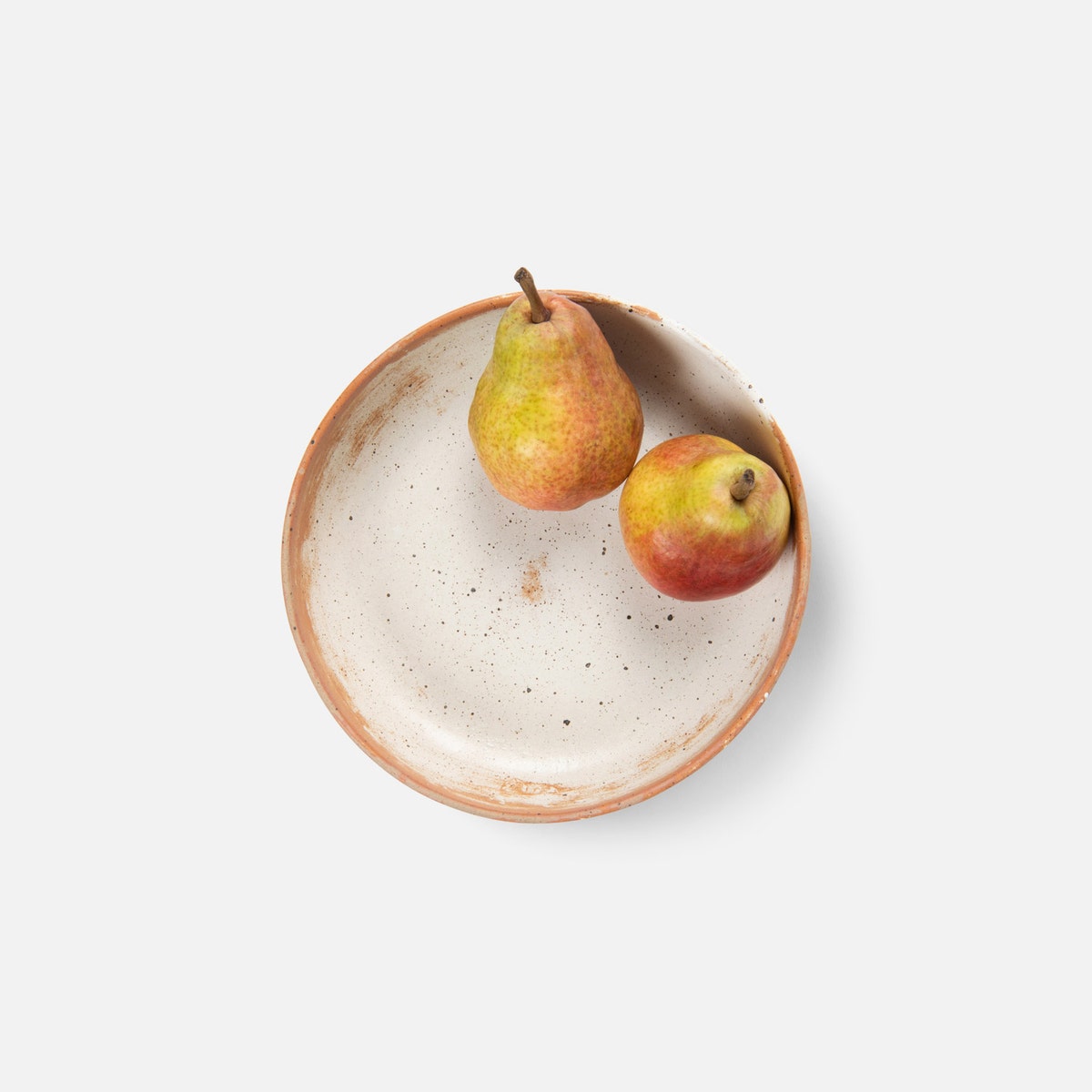 Dawson Small Rustic White Round Serving Bowl Pack/2