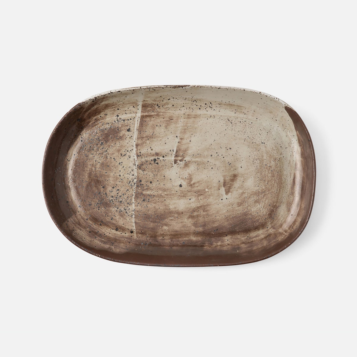 Dexter Lava Clay Oval Serving Platter Large Pack/2