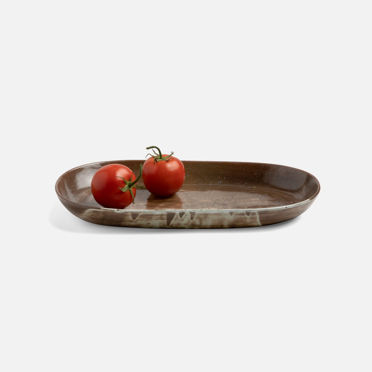 Dexter Lava Clay Oval Serving Platter Small Pack/2