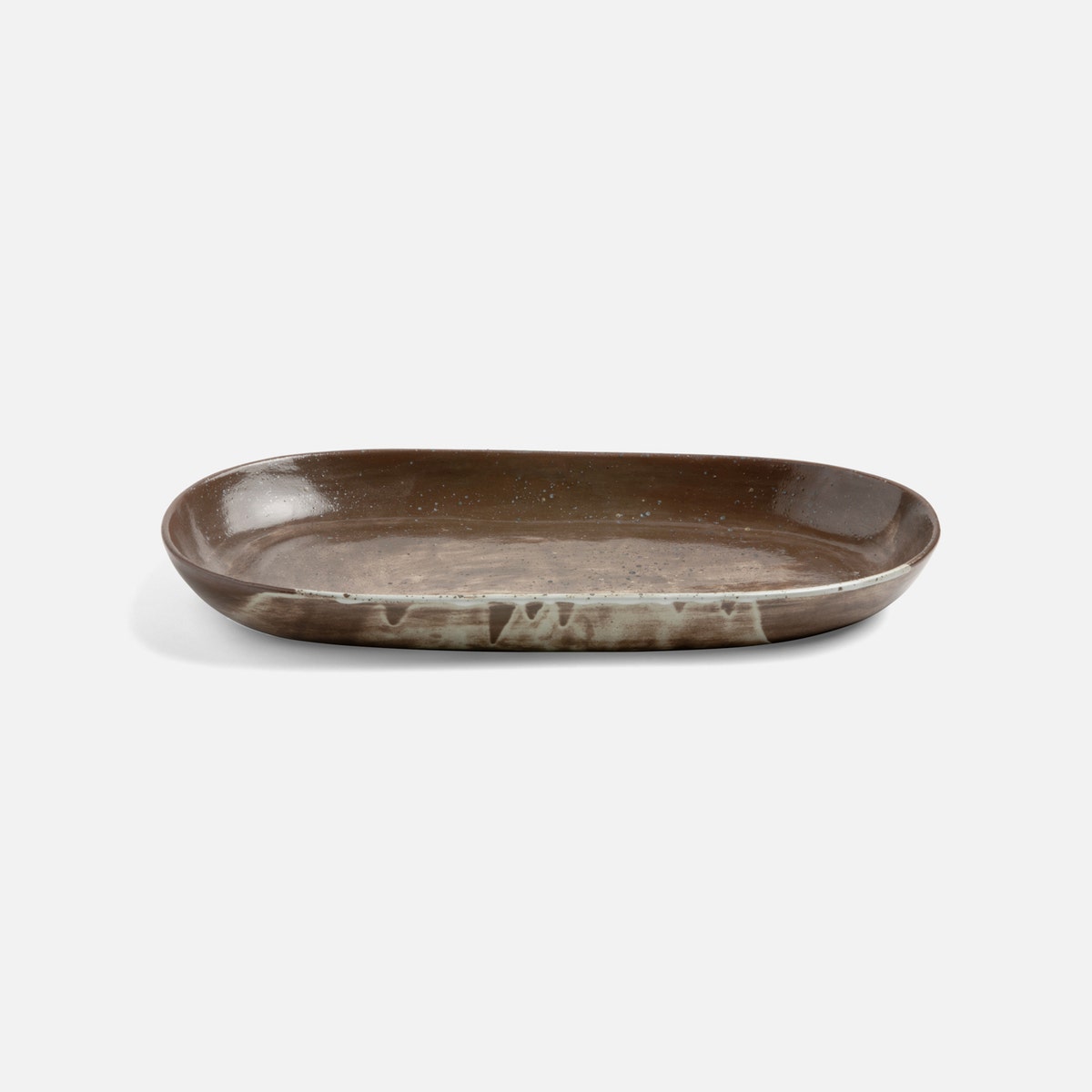 Dexter Lava Clay Oval Serving Platter Small Pack/2