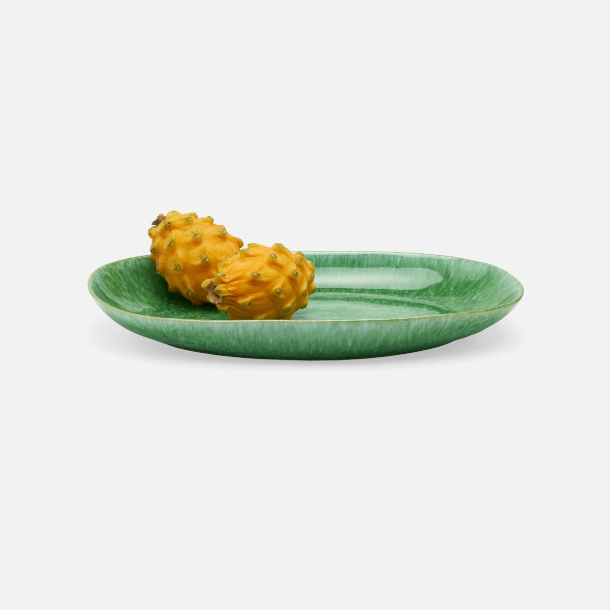 Eloise Reactive Emerald Serving Platter Small Pack/2