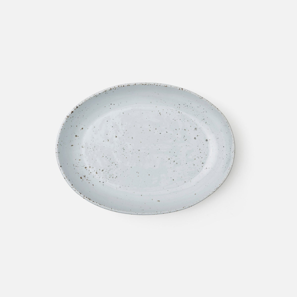 Marcus White Salt Glaze Oval Serving Platter Small Pack/2