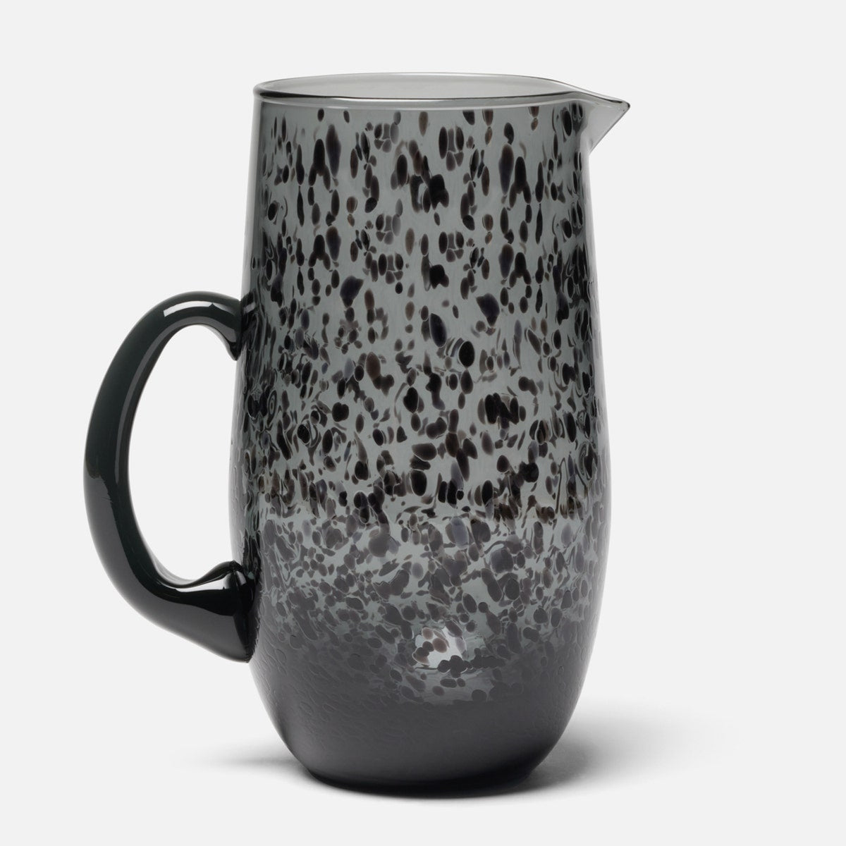 Andrew Leopard Pitcher Glass Hand Blown