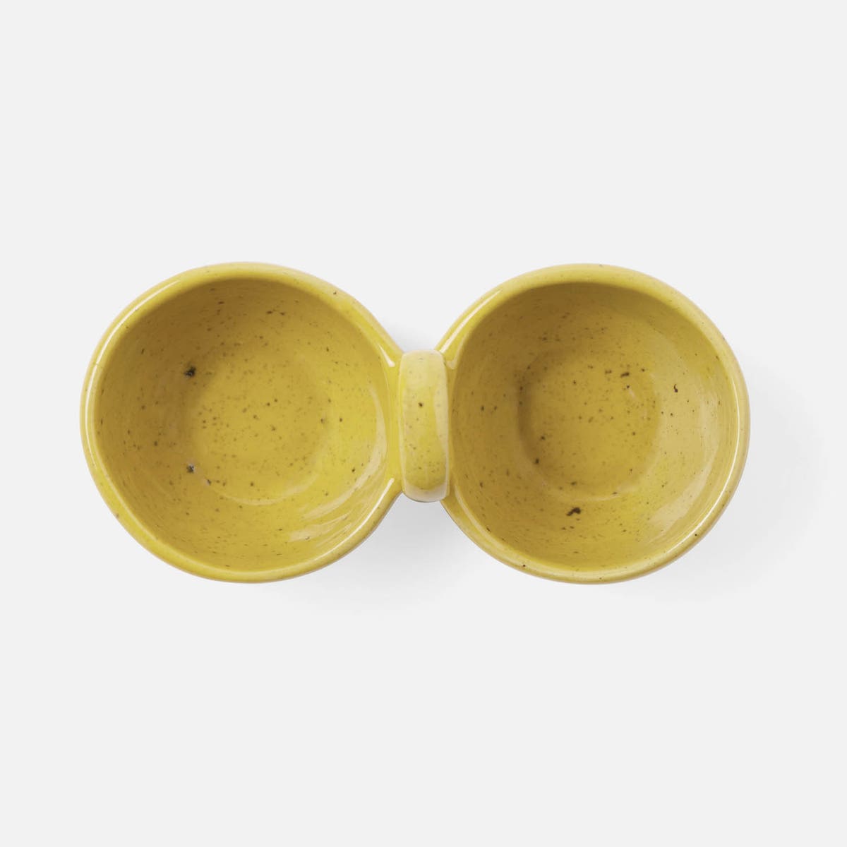 Desmond Chartreuse Salt Glaze Snack Bowl Stoneware Double Pack/2