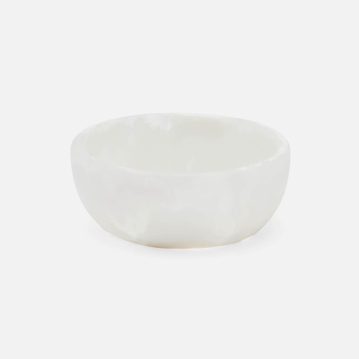 Hugo White Swirled Hors D'Oeuvre Bowl Resin 4X15 Pack/2
