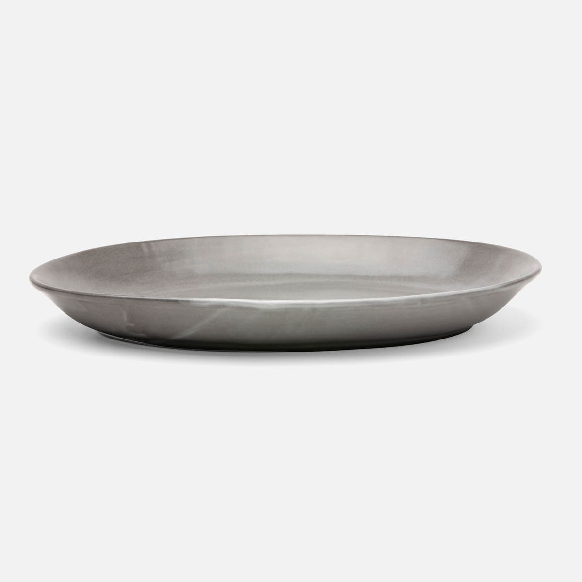 Marcus Cement Glaze Oval Serving Platter Stoneware Large Pack/2