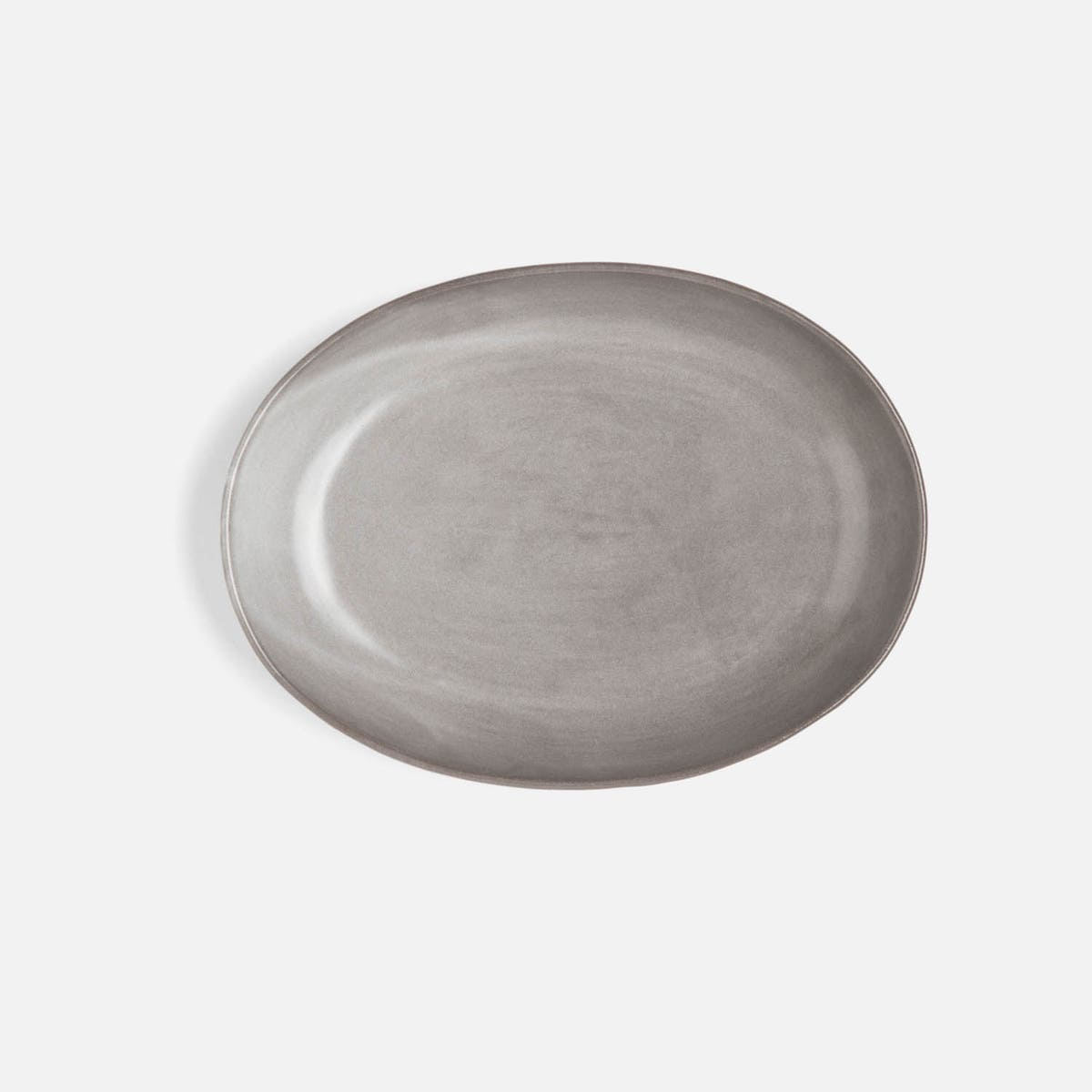 Marcus Cement Glaze Oval Serving Platter Small Pack/2