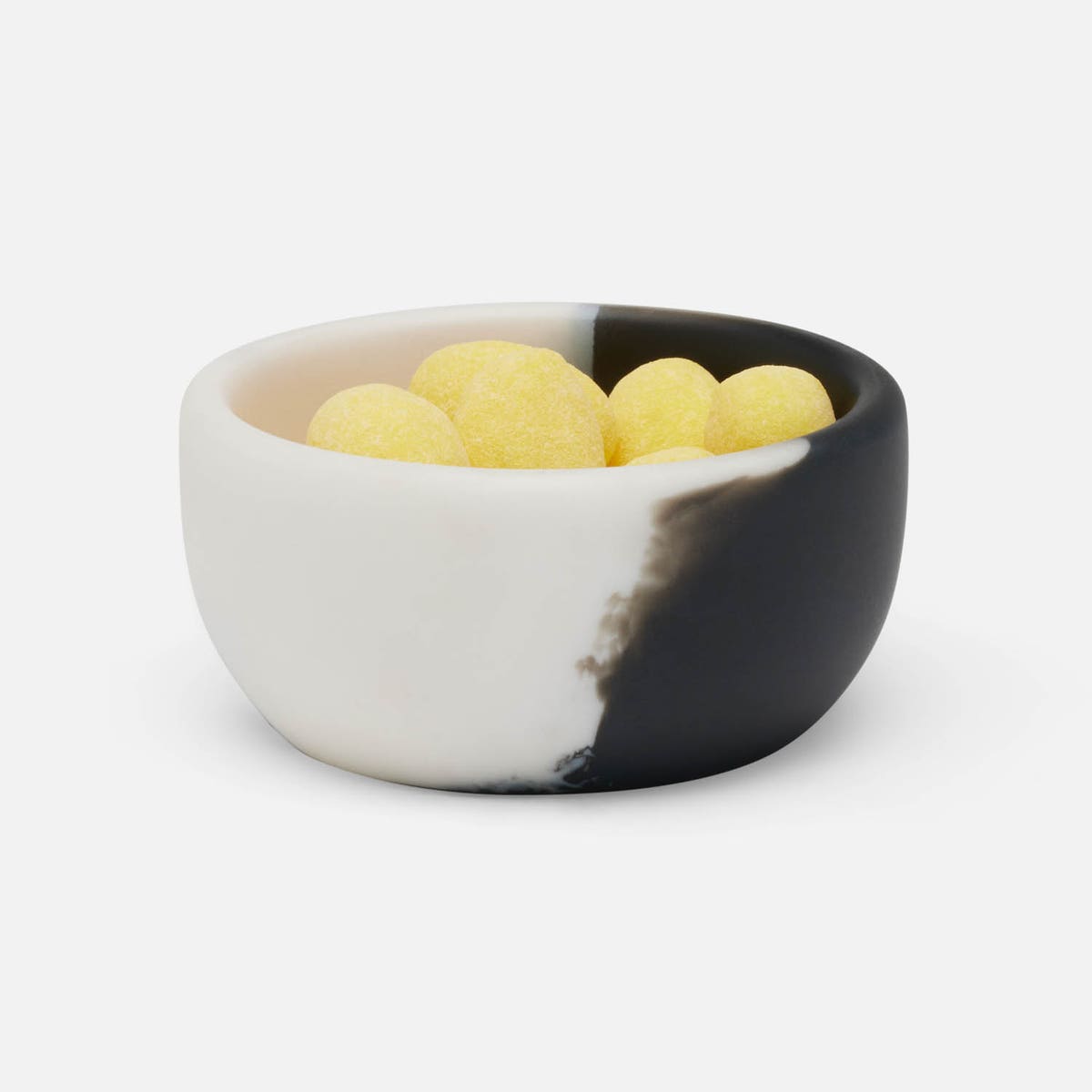 Maxton Black/White Mini Bowl Resin 3X15 Pack/2