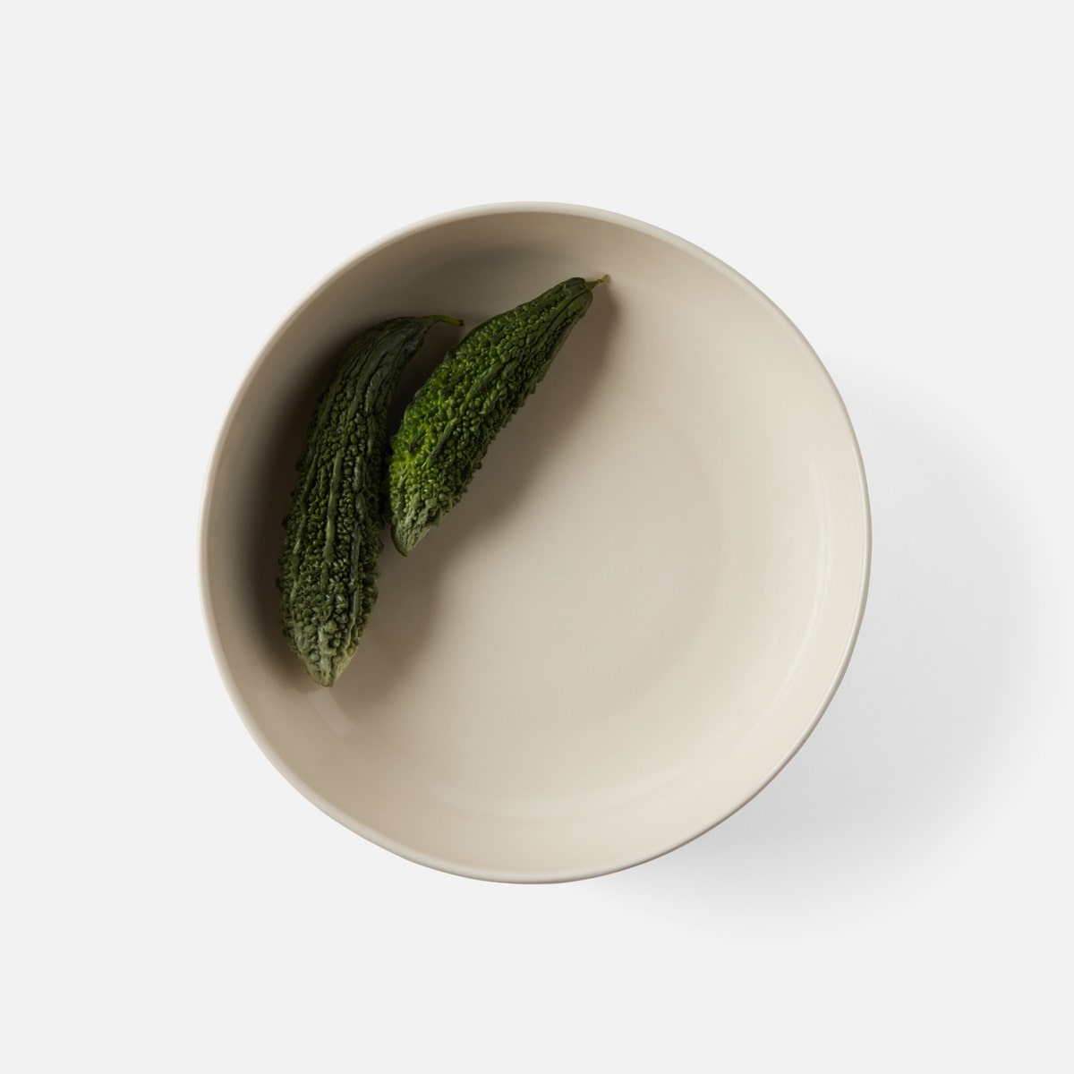 Nolan Black Cream Round Serving Bowl Stoneware Large Pack/2