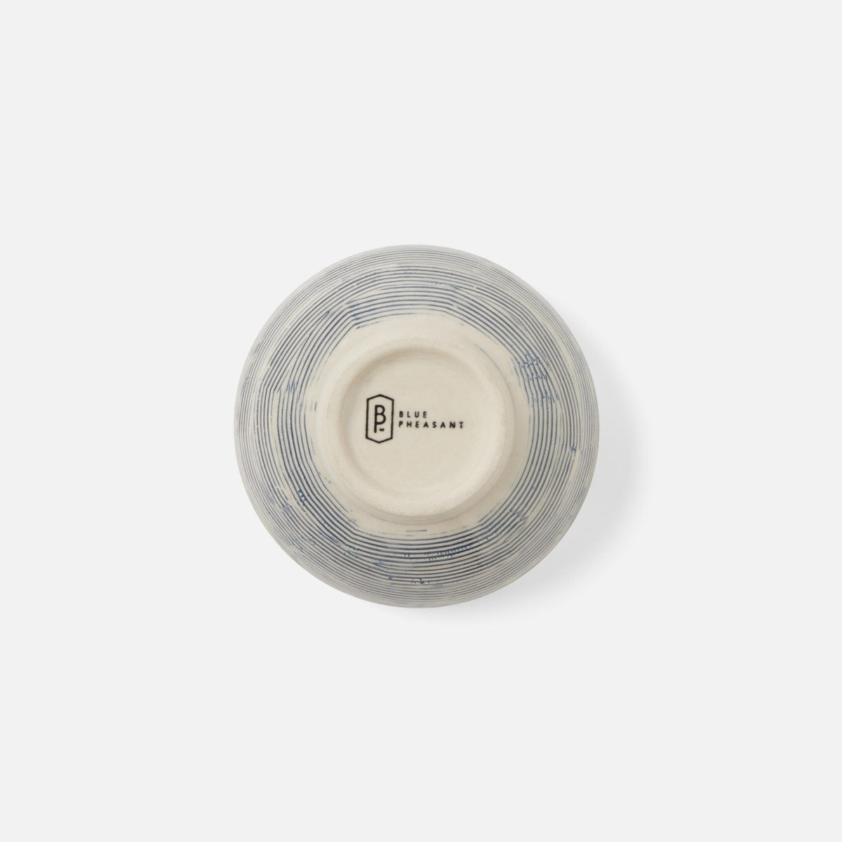 Nolan Navy Cream Hors D'Oeuvre Bowl Stoneware Pack/4