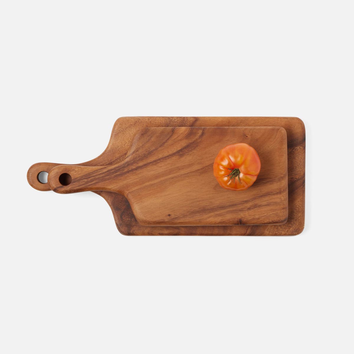Paola Natural Acacia Serving Boards Small And Large Set/2