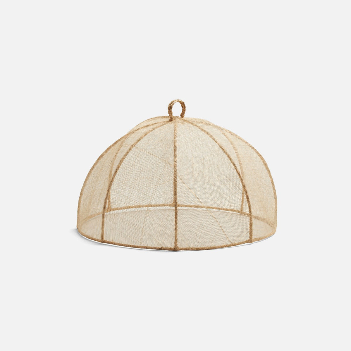 Rachel Natural Food Cover Round Sinamay Set/2