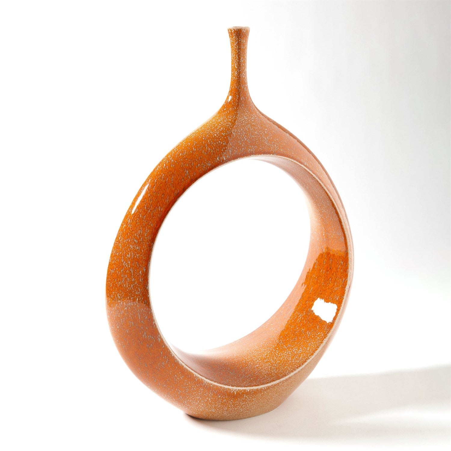 Open Ring Vase-Global Views-GVSA-1879-VasesOrange Ring-6-France and Son